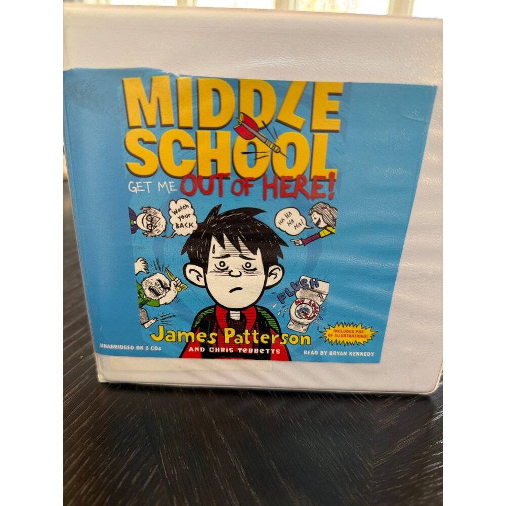 Middle School: Get Me Out of Here! Audiobook CD James Patterson Unabridged 3-CD